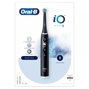 Braun Oral-B iO6 elektromos fogkefe fekete (4210201409199)